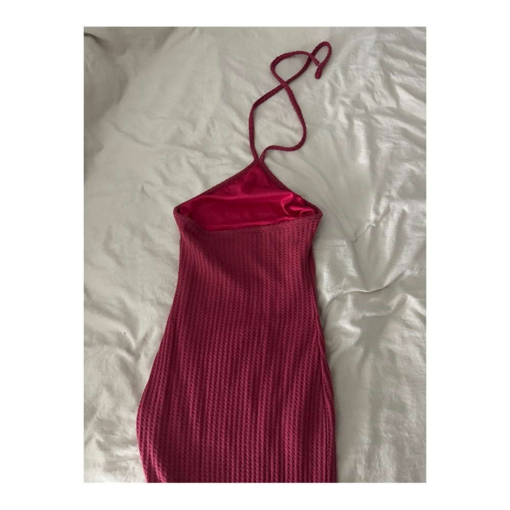 Pink dress never worn too small on me